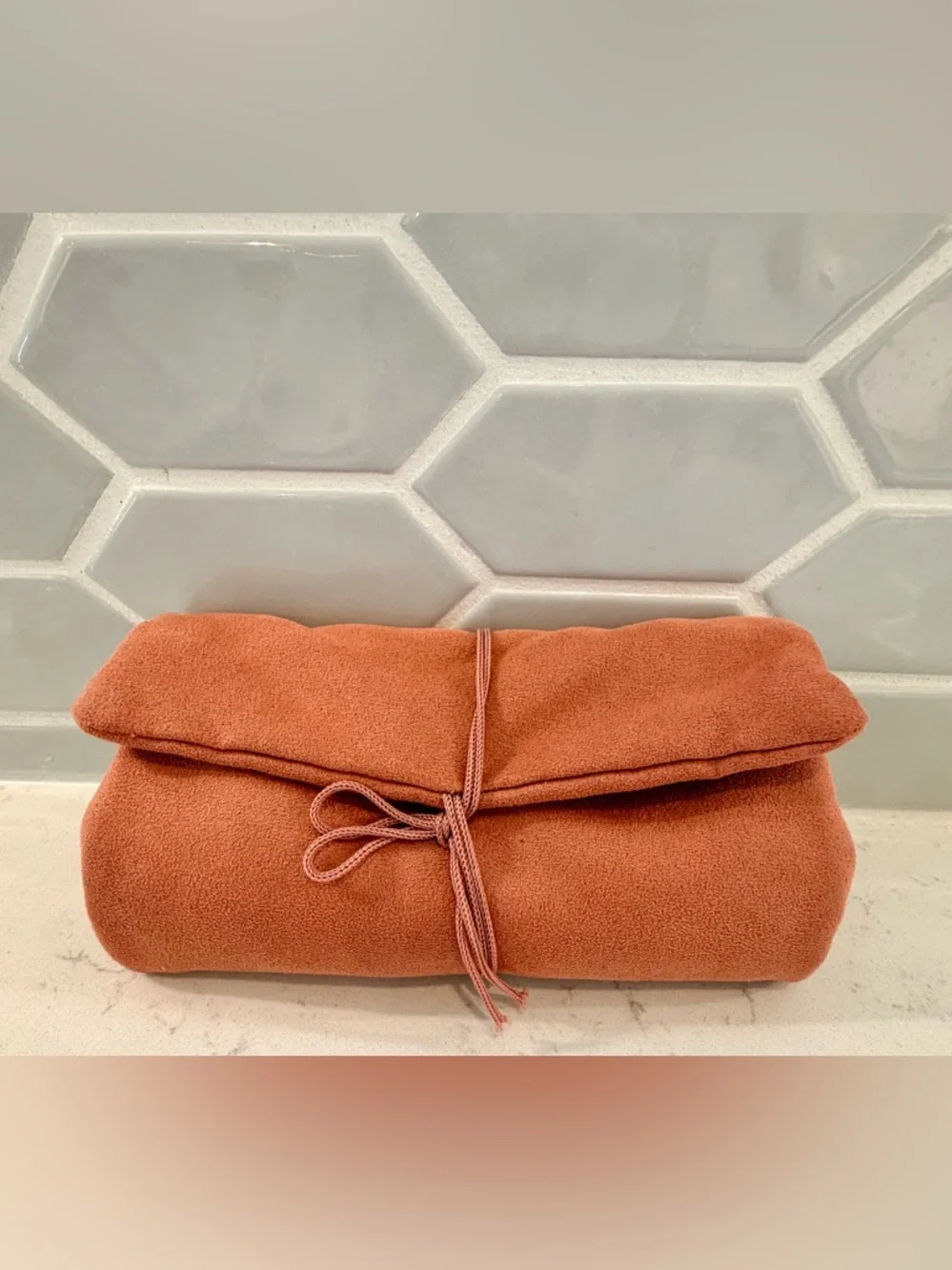 Retired James Avery Suede Travel Jewelry Pouch/Holder - Picture 1 of 2
